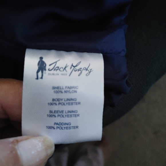 Jack Murphy Quilted Bomber Jacket Sz.L - Picture 6 of 8